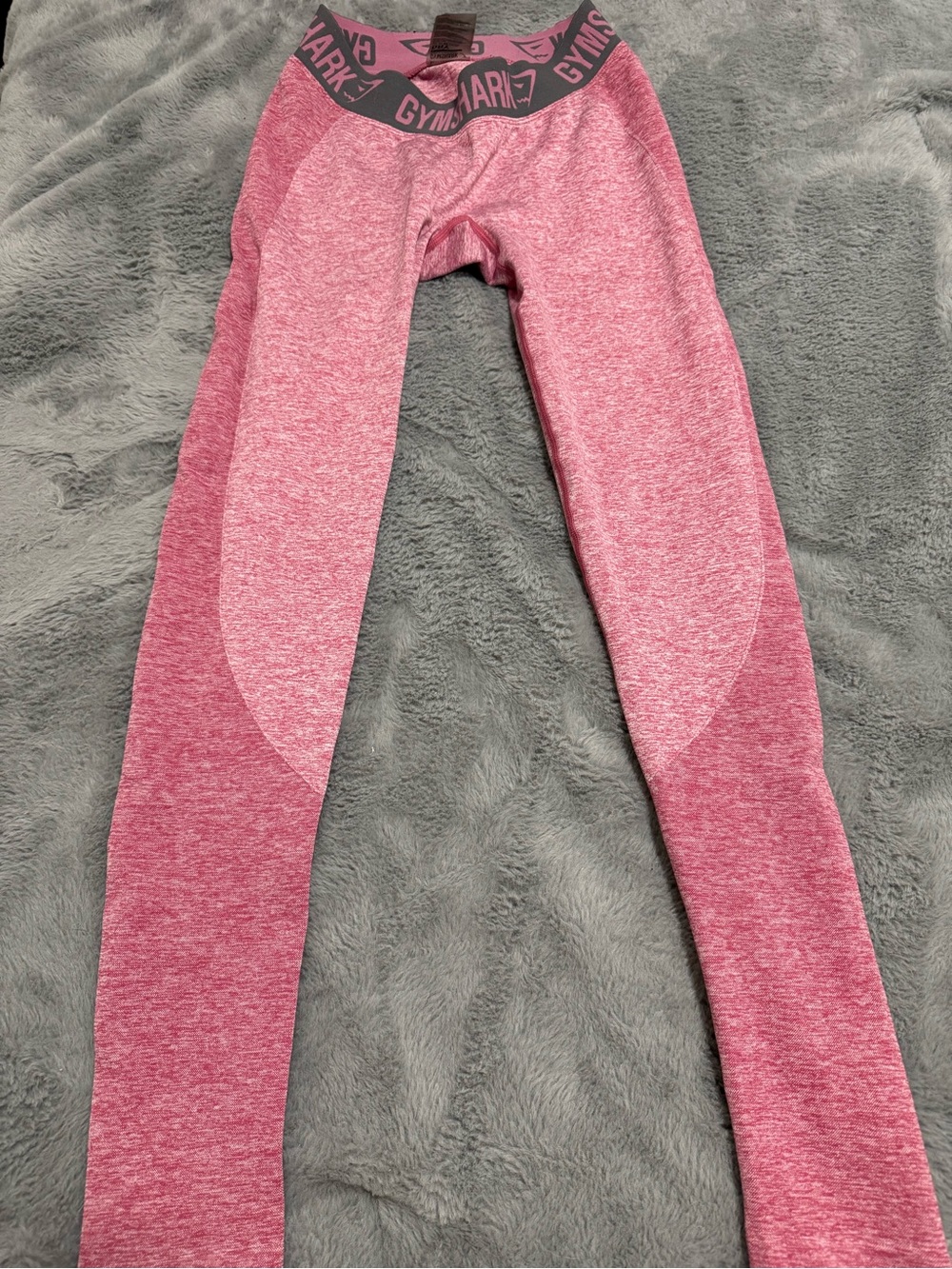 Gymshark Two-Tone Pink Seamless Leggings